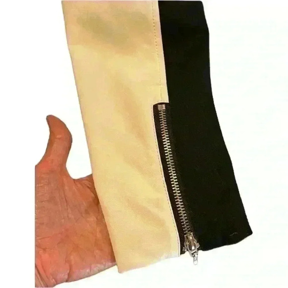 (Sold) INC International Concepts white leather jacket size medium - Picture 8 of 16